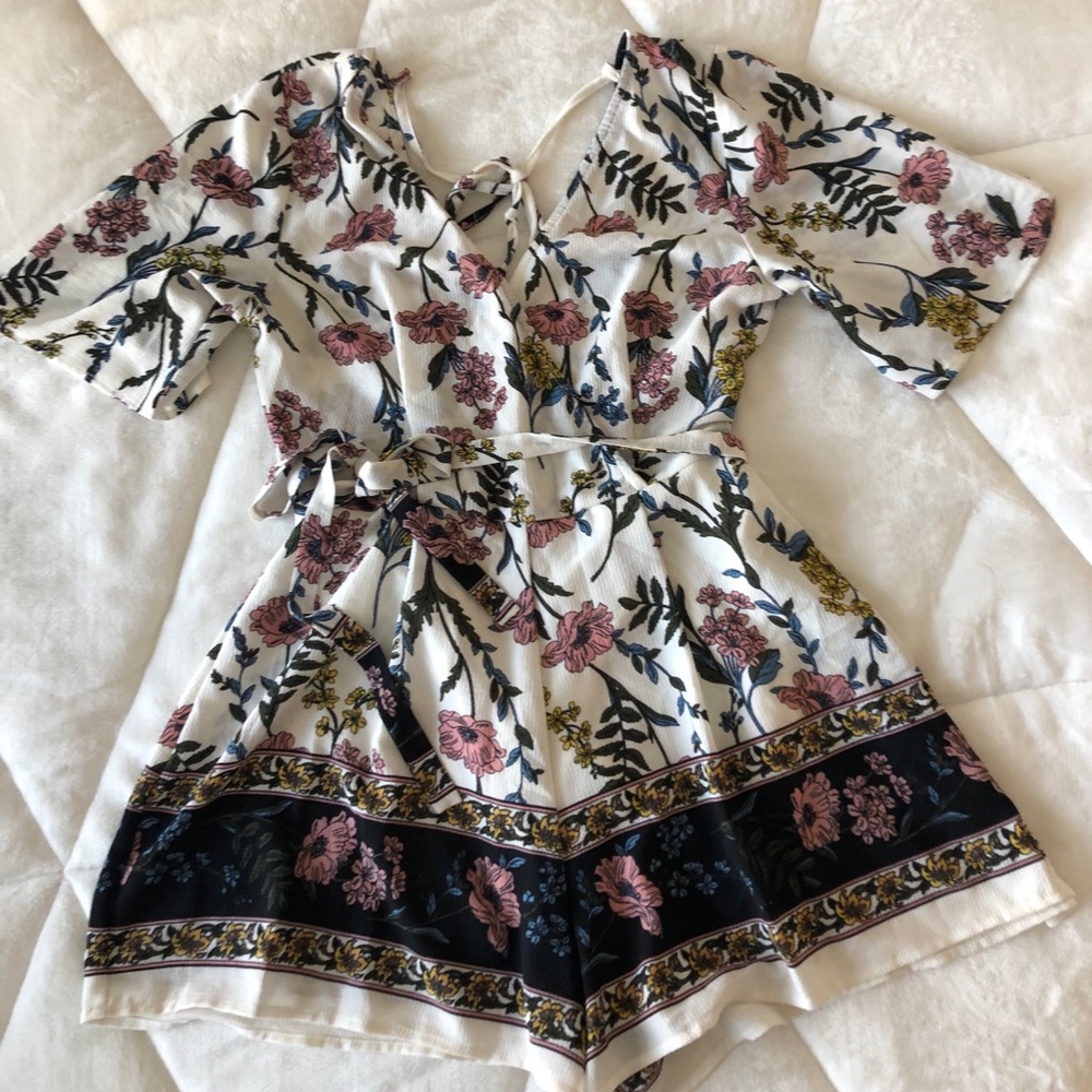 Floral Romper